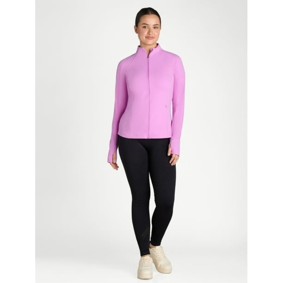 NWT Avia SoftSculpt Active Nylon Core Jacket Women's Plus Size XXL 20 Fleur - Picture 1 of 16